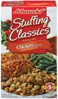Schnucks Stuffing Classics Chicken Flavored Stuffing Mix 6 Oz Box