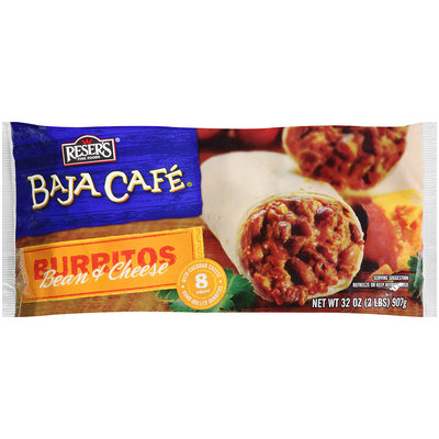 Reser's Fine Foods® Baja Cafe® Bean & Cheese Burritos 32 oz. Bag