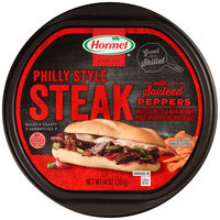 Hormel® Philly Style Steak with Sauteed Peppers 14 oz. Tub