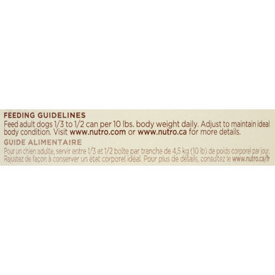 Nutro® Large Breed Adult Tender Chicken & Rice Recipe Chunks in Gravy Dog Food 12.5 oz. Can