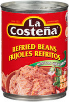 La Costena® Refried Beans with Chicharron 20.5 oz. Can