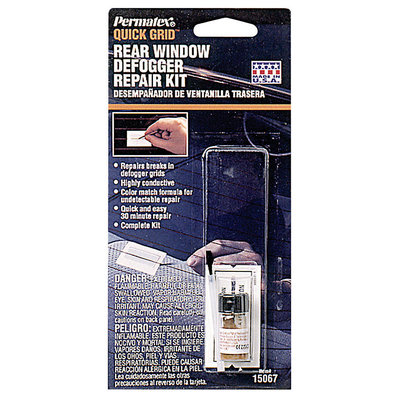 Permatex® Quick Grid™ 15067 Rear Window Defogger Carded Repair Kit .05 Fl Oz Bottle