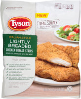 Tyson® Italian Style Lightly Breaded Chicken Breast Strips 24 oz. Bag