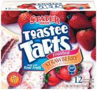 Stater Bros. Frosted Strawberry 12 Ct Toastee Tarts 22 Oz Box