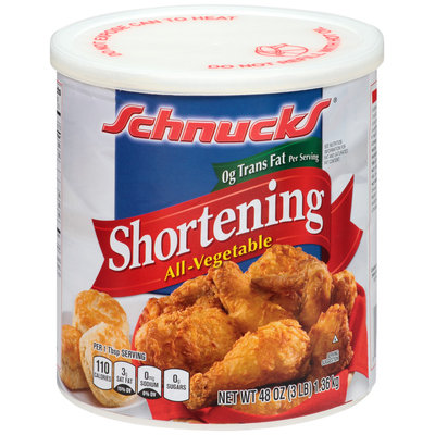 Schnucks® All-Vegetable Shortening 48 oz. Canister