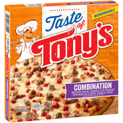 Taste of Tony's™ Combination Pizza 7.42 oz. Box