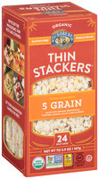 Lundberg® Organic Thin Stackers™ 5 Grain Puffed Grain Cakes 24 ct Box