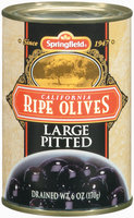 Springfield Ripe California Large Pitted Olives
