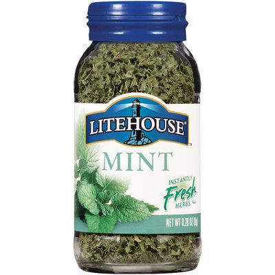 Litehouse® Mint Freeze-Dried Herbs 0.28 oz. Glass Bottle
