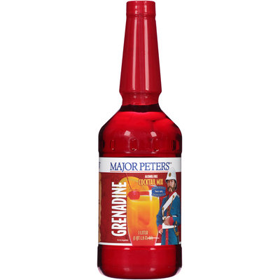 Major Peters'® Grenadine Alcohol Free Cocktail Mix 1L Bottle