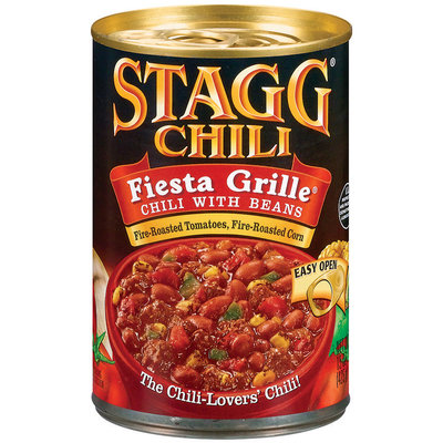 STAGG CHILI Fiesta Grille W/Beans Chili 15 OZ CAN