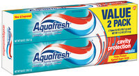 Aquafresh® Triple Protection® Cavity Protection Cool Mint Toothpaste 5.6 oz. 2 count Box