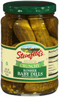 Steinfeld's®Crunchy Kosher Baby Dills 24 fl oz Jar