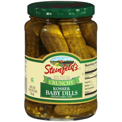 Steinfeld's®Crunchy Kosher Baby Dills 24 fl oz Jar