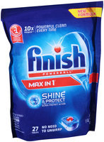Finish® Powerball® Max In 1® Tablets Automatic Dishwasher Detergent 19.2 oz. Box