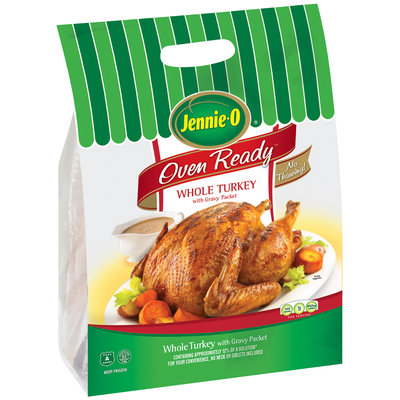 Jennie-O® Oven Ready™ Whole Turkey with Gravy Packet Bag