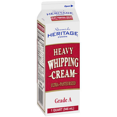 Stremicks Heritage Foods® Heavy Whipping Cream 1 qt. Carton