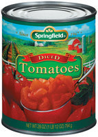 Springfield Diced Tomatoes 28 Oz Can