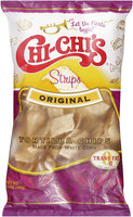 Chi-Chi's® Strips Original White Corn Flour Tortilla Chips 11 oz. Bag