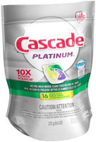 Cascade® Platinum™ ActionPacs™ Dishwasher Detergent Lemon Burst 16 Ct