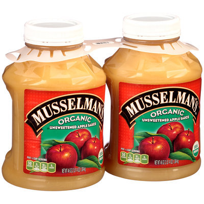 Musselman’s® Organic Unsweetened Apple Sauce