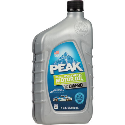 Peak® SAE 0W-20 Full Synthetic Motor Oil 1 qt. Bottle