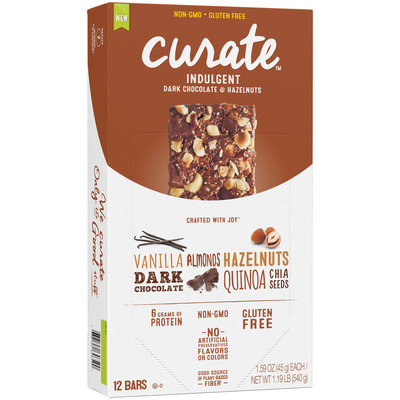 Curate™ Indulgent Snack Bars 12-1.59 oz. Packs
