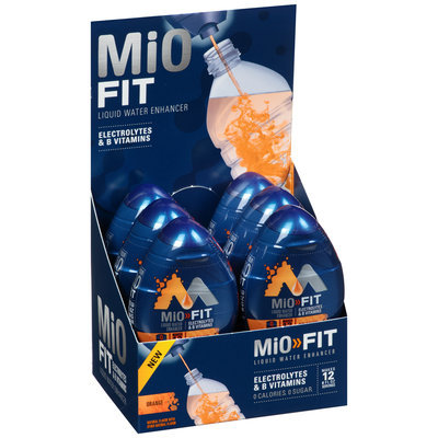 MiO Fit Orange Liquid Water Enhancer 6-1.08 fl. oz. Bottles