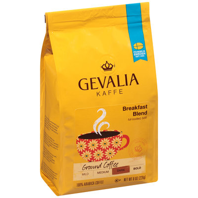 Gevalia Breakfast Blend Ground Coffee 8 oz. Bag