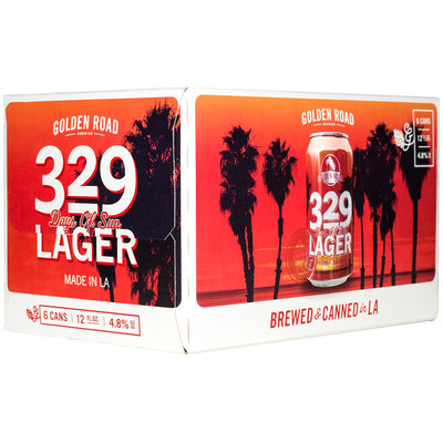 329 Days of Sun Lager Beer 6 ct Box