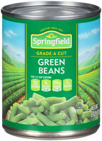 Springfield® Cut Green Beans 8 oz. Can