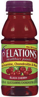 Elations Healthier Joints Glucosamine/Chondroitin Black Cherry Supplement Drink 8 Oz Plastic Bottle