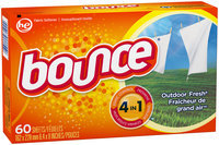 Bounce Fabric Softener Dryer Sheets Outdoor Fresh