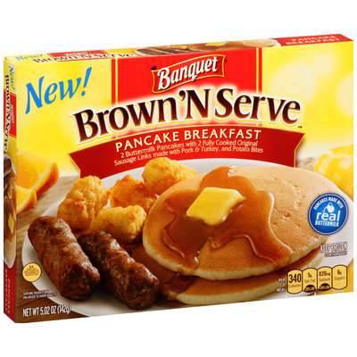 Banquet® Brown'N Serve™ Pancake Breakfast Meal