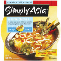 Simply Asia SA Soup Ndle Bowl Sesame Chicken Noodle Soup Bowl 6.2 Oz Wrapper