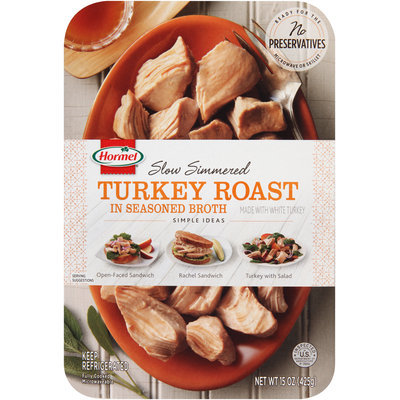 Hormel® Slow Simmered Turkey Roast in Seasoned Broth 15 oz. Tray