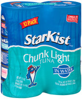 StarKist® Chunk Light Tuna in Water 12-5 oz. Cans