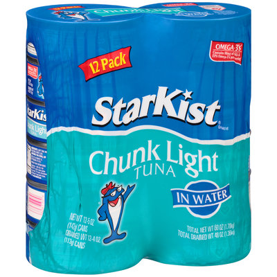 StarKist® Chunk Light Tuna in Water 12-5 oz. Cans
