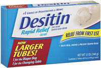 Desitin® Rapid Relief Creamy Diaper Rash Cream 2-6 oz Tubes