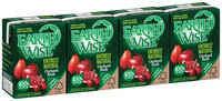 Earth Wise Entirely Natural Orchard Reds 4.23 Oz 100% Juice 4 Ct Aseptic Pk