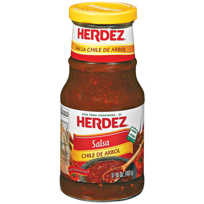 Herdez® Chile De Arbol Salsa 16 oz. Jar