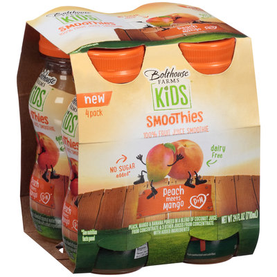 Bolthouse Farms Kids Smoothies Peach Meets Mango