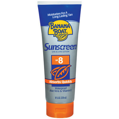 Banana Boat Sunscreen Lotion With SPF 8