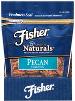 Fisher® Chef's Naturals® Pecan Halves 6 oz. Bag