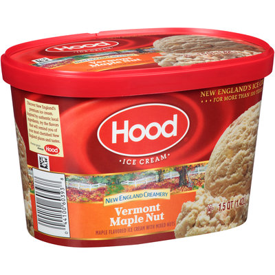 Hood® New England Creamery Vermont Maple Nut Ice Cream 1.5 qt. Carton