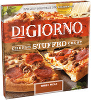 DIGIORNO Cheese Stuffed Crust Three Meat Pizza 24.5 oz. Box