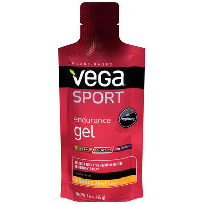 Vega™ Sport Endurance Gel Orange Zest Energy Shot 1.6 oz. Pouch