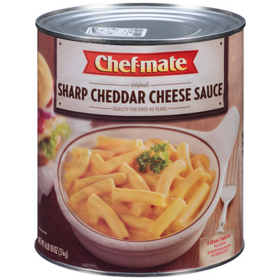 Chef-Mate® Sharp Cheddar Cheese Sauce 6.62 lb. Can