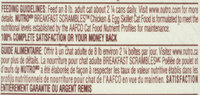 Nutro® Breakfast Scrambles™ Adult Chicken & Egg Skillet in Savory Sauce Cat Food 3 oz. Can