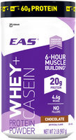 EAS® Whey + Casein Chocolate Protein Powder 2 lb. Canister